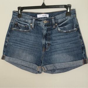 KanCan Dark Blue Jean Shorts